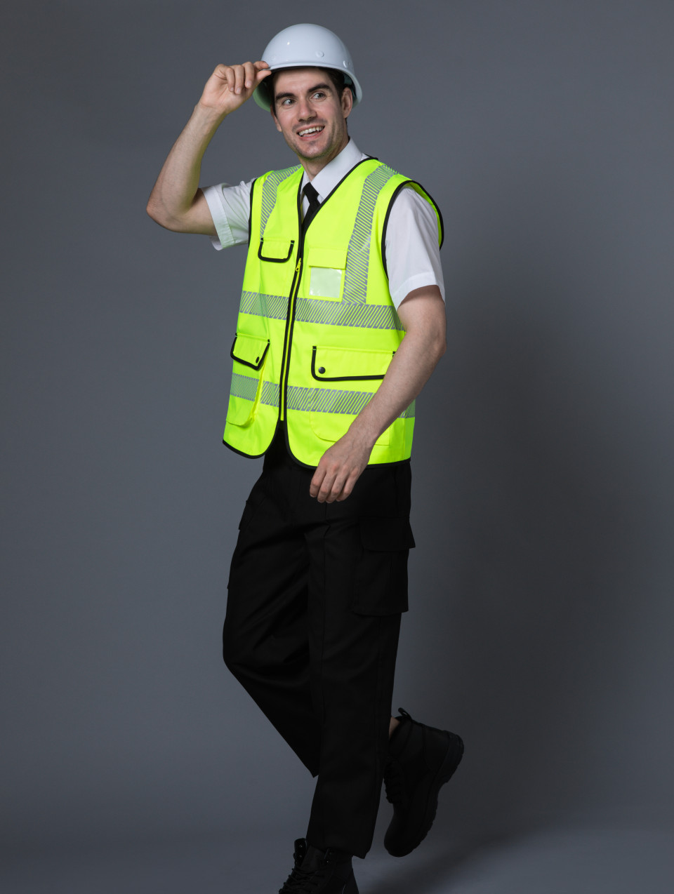 Hi-Vis Executive Vest with Recycled Material