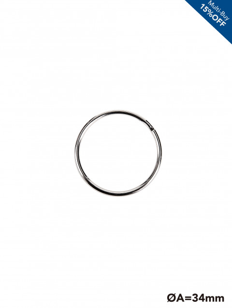 Metal Key Ring （ØA=34mm）