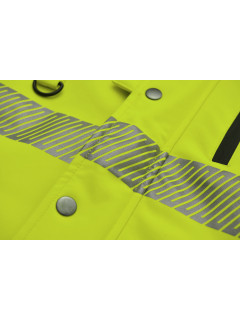Hi-Vis Protective Softshell Jacket With Recycled Material